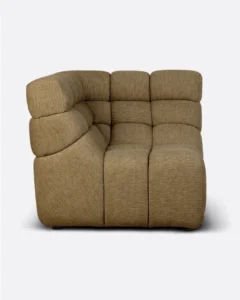 CHOPIN modular outdoor sofa corner in recycled olefin in Sand colour - 913420