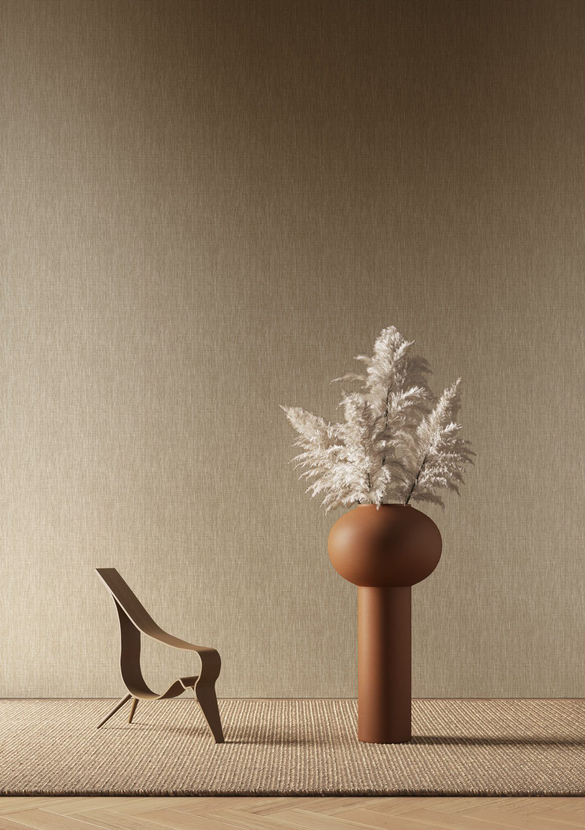 Decorative wallpaper. Our washable feature wall panels are made from a vinyl based material meaning they are tough as well as beautiful.