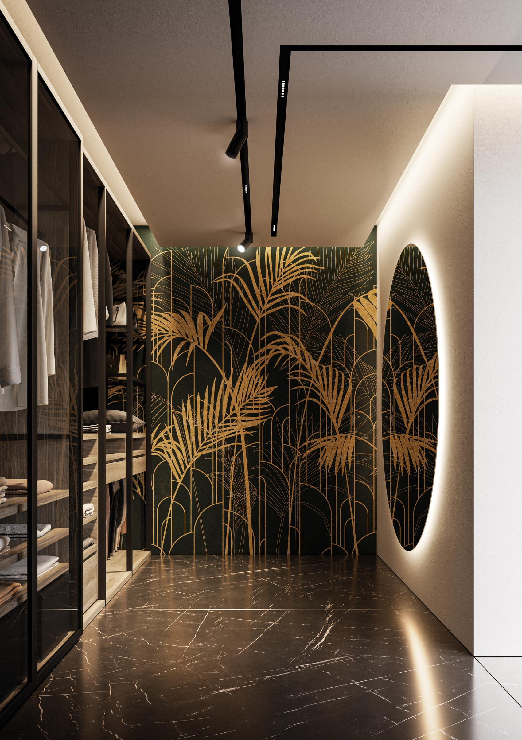 Decorative wallpaper. Our washable feature wall panels are made from a vinyl based material meaning they are tough as well as beautiful.
