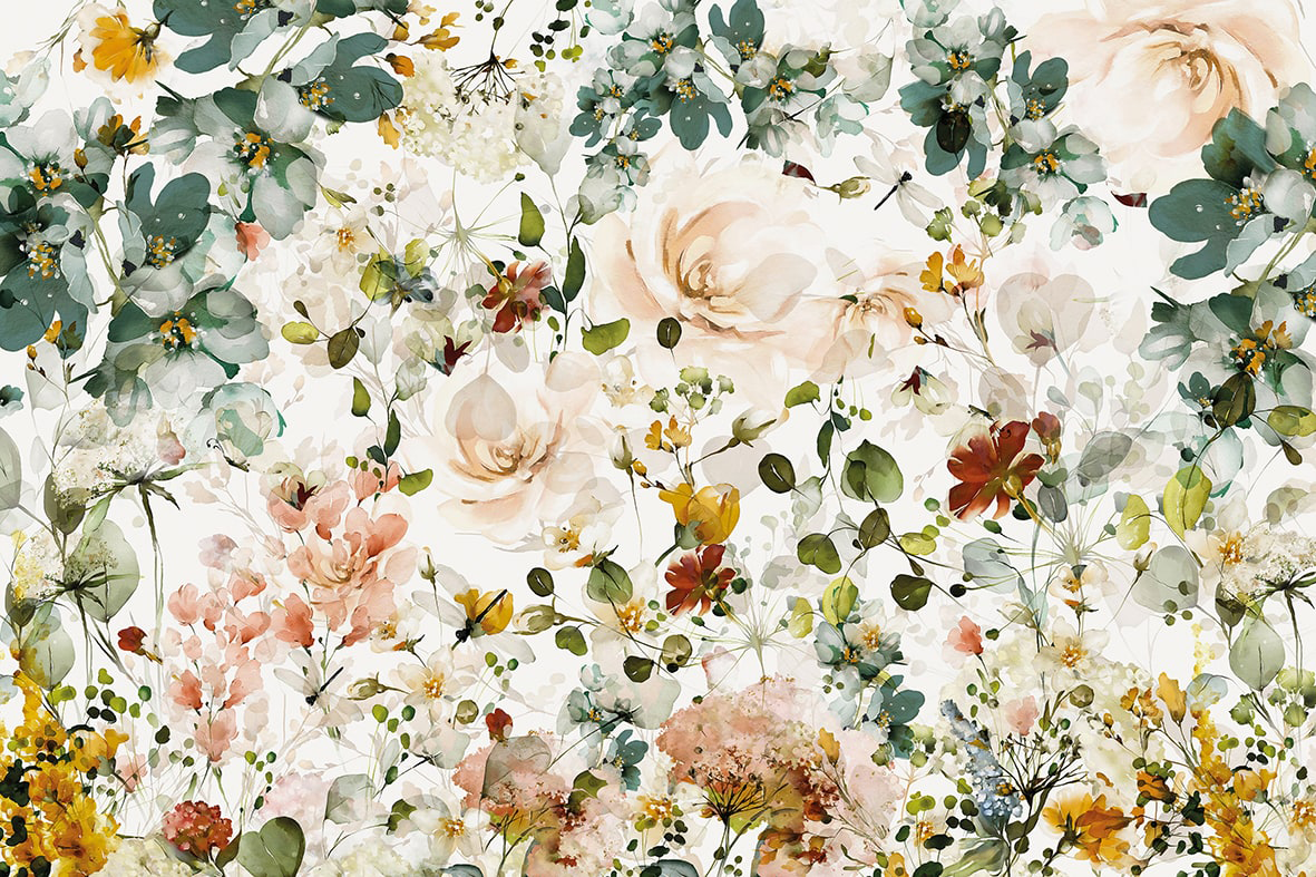 Decorative wallpaper. Our washable feature wall panels are made from a vinyl based material meaning they are tough as well as beautiful.