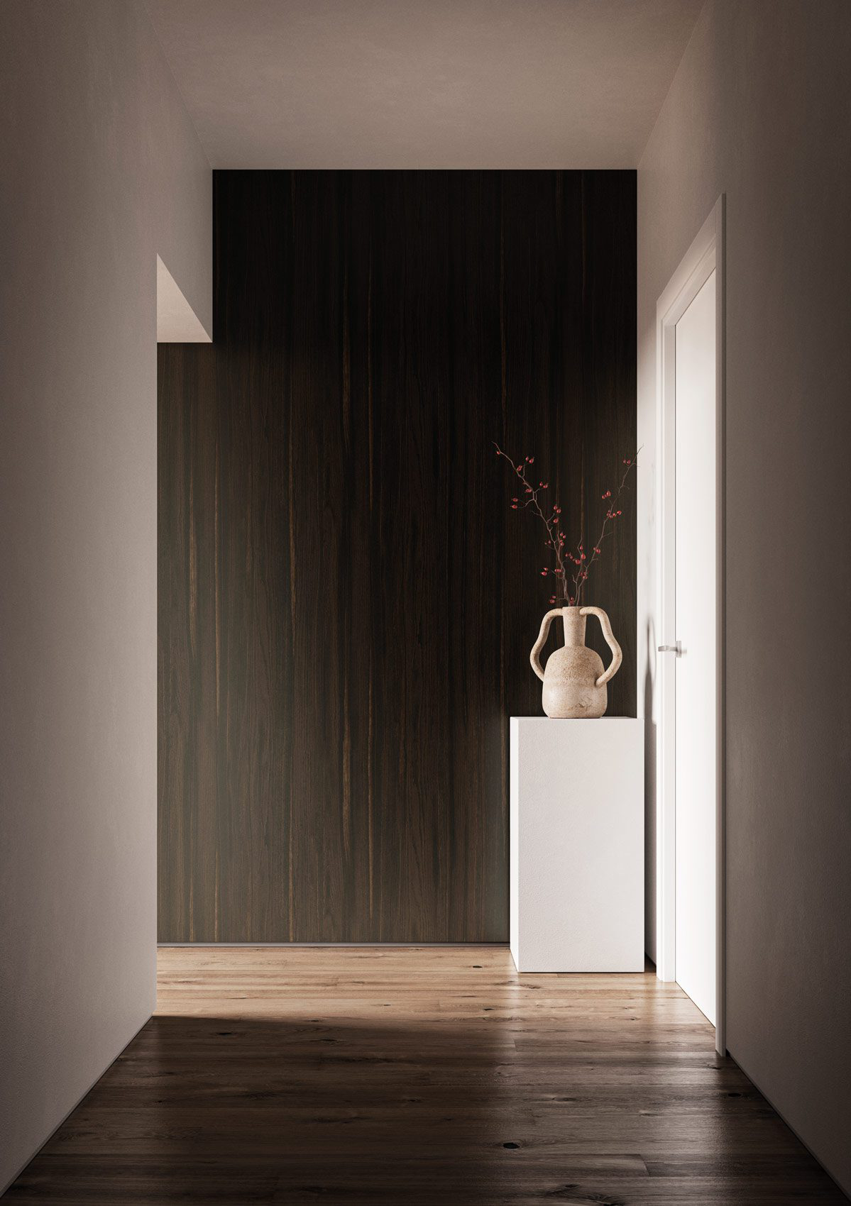 Decorative wallpaper. Our washable feature wall panels are made from a vinyl based material meaning they are tough as well as beautiful.