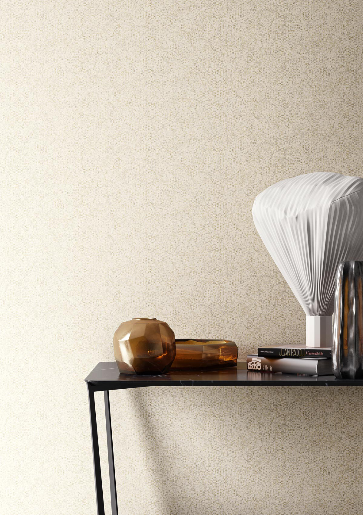Decorative wallpaper. Our washable feature wall panels are made from a vinyl based material meaning they are tough as well as beautiful.