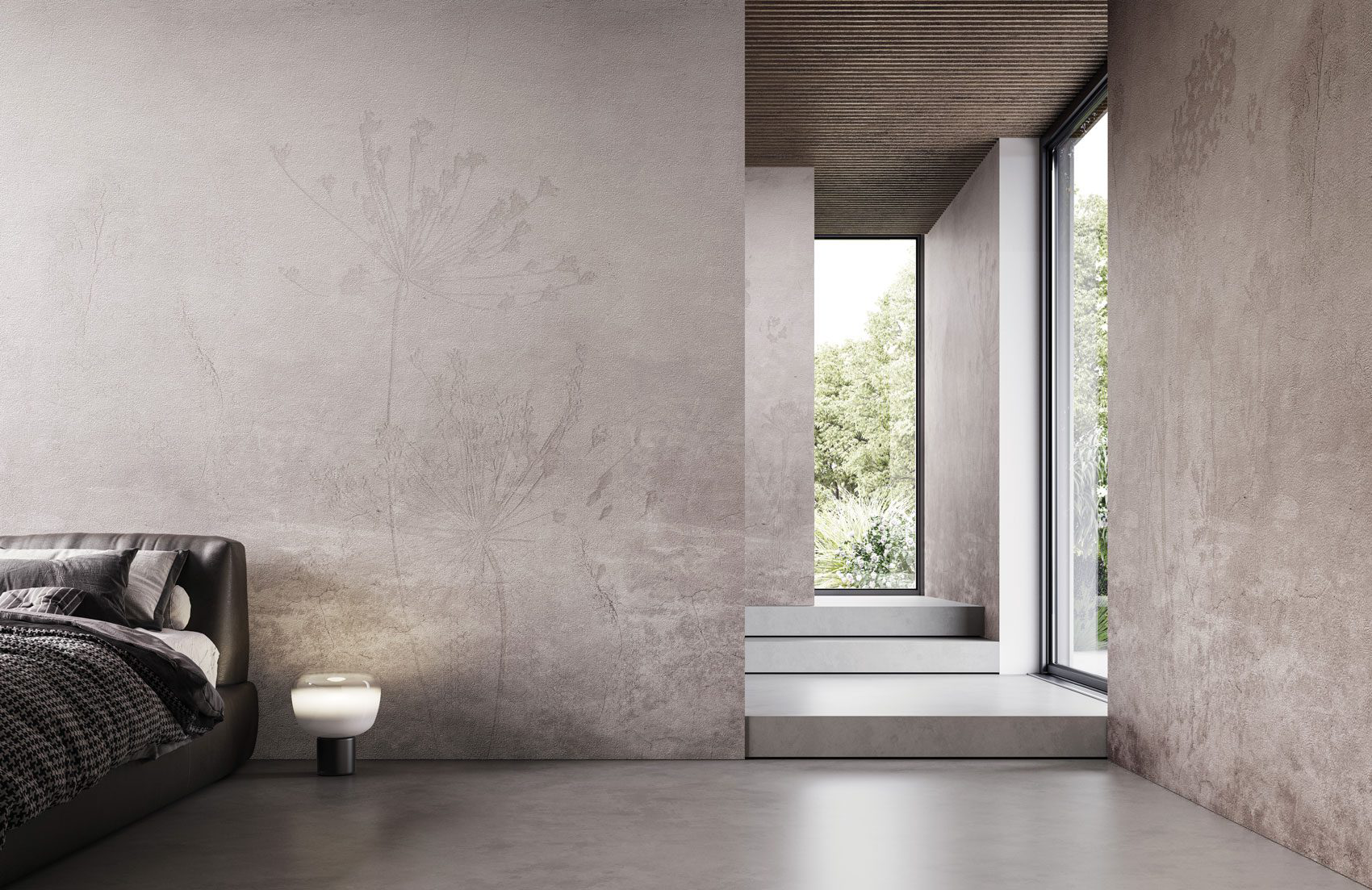 Decorative wallpaper. Our washable feature wall panels are made from a vinyl based material meaning they are tough as well as beautiful.