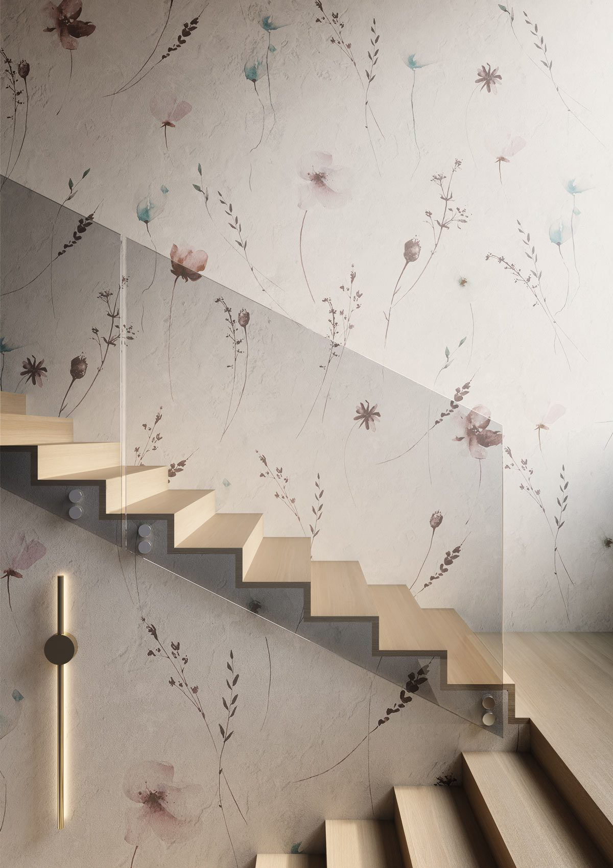 Decorative wallpaper. Our washable feature wall panels are made from a vinyl based material meaning they are tough as well as beautiful.