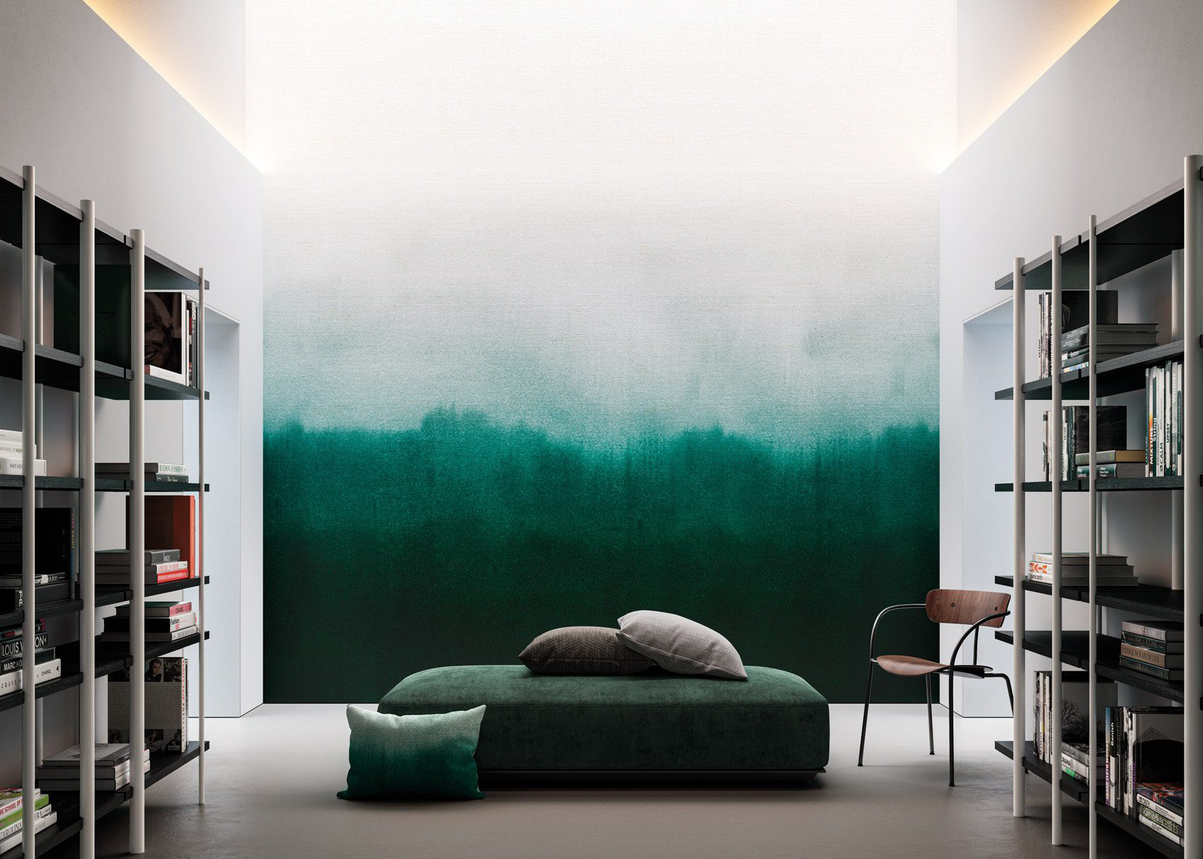 Decorative wallpaper. Our washable feature wall panels are made from a vinyl based material meaning they are tough as well as beautiful.