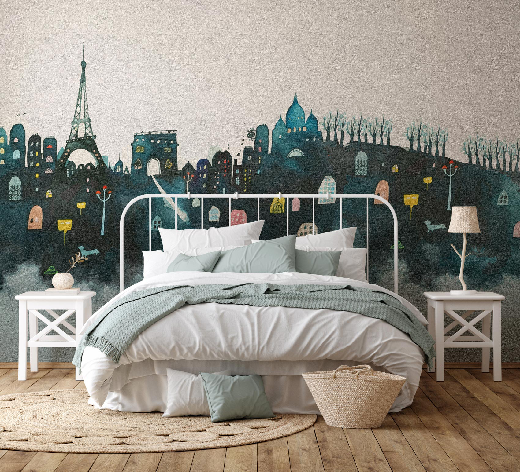 Decorative wallpaper. Our washable feature wall panels are made from a vinyl based material meaning they are tough as well as beautiful.