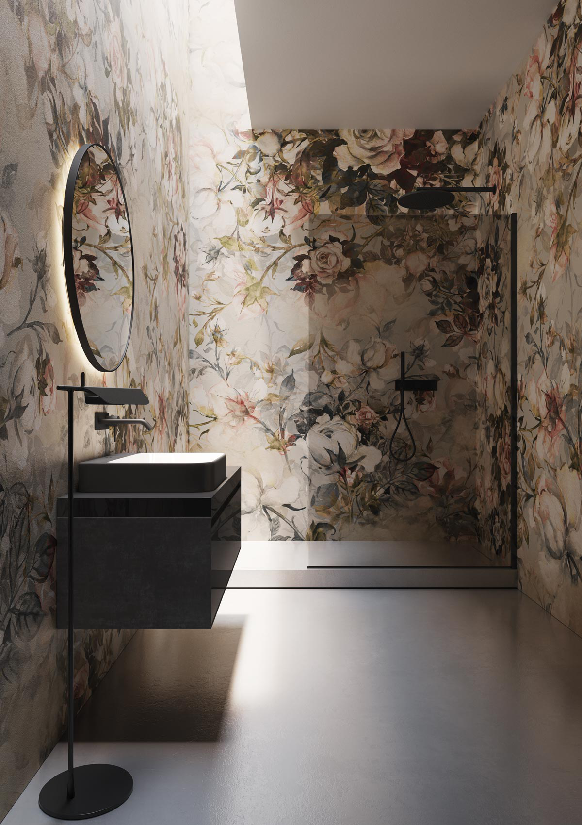 Decorative wallpaper. Our washable feature wall panels are made from a vinyl based material meaning they are tough as well as beautiful.