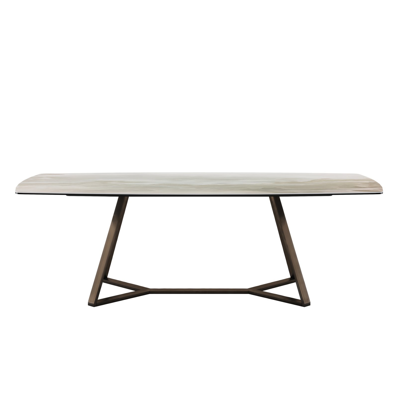 Oliveira Furniture Shop Decor Interior Design Dining Table Premium Quality Ceramic Contemporary