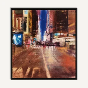 Pedro Rodríguez - Cloudy Morning in Manhattan - Original Signed Art oliveira decor furniture shop buy algarve Pedro Rodríguez - Cloudy Morning in Manhattan - Original Signed Art oliveira decor furniture shop buy algarve 7th avenue new york