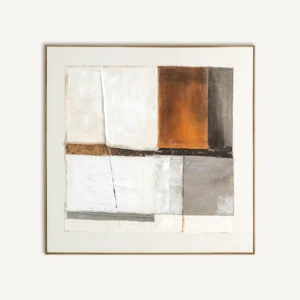 oliveira painting artwork wall art mixed media rustic natural colours abstract